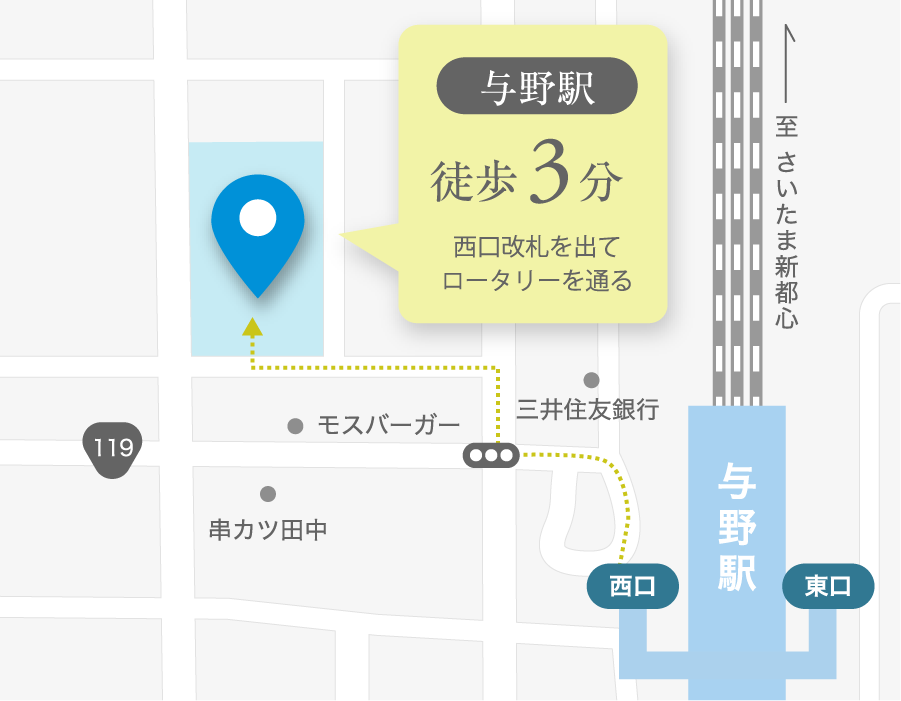 アクセスマップ