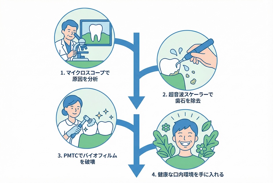 クリーニングは治療ではない「最高の自分への投資」です