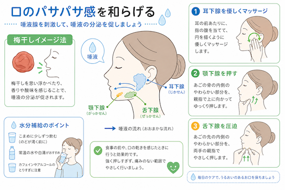 ガムや飴は逆効果?ドライマウス対策のよくある誤解