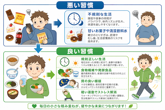 セルフケアで改善しないときは？病院受診の目安と治療法